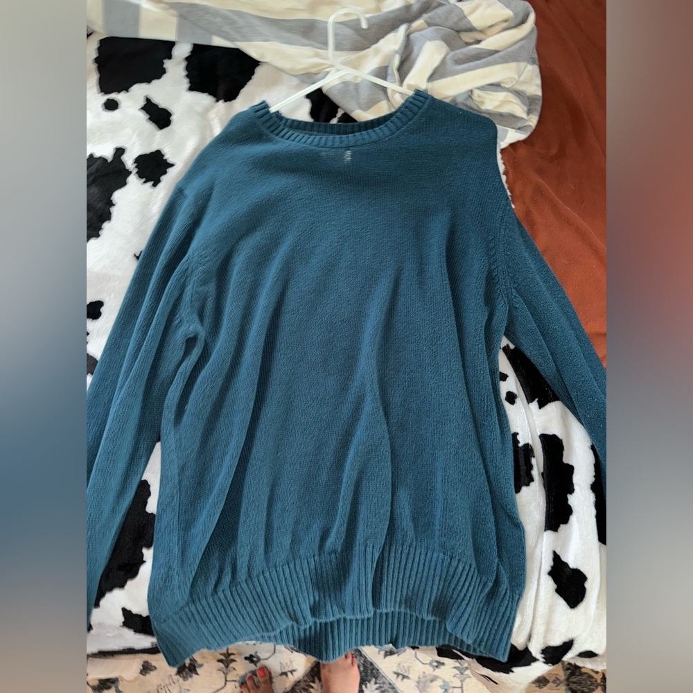 Vintage St. John’s Sweater XL Teal